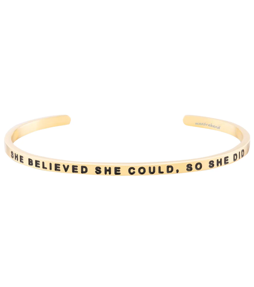 Mantraband She Believed She Could, So She Did Bracelet - Image 4