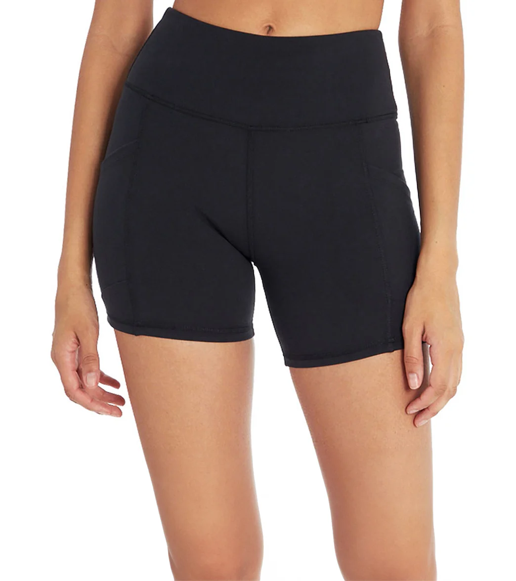 Marika Linnette High Waisted Tummy Control Yoga Shorts - Image 5