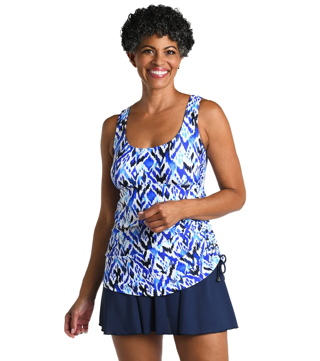 Maxine Women's Global Groove Adjustable Tank Swim Dress - Image 5