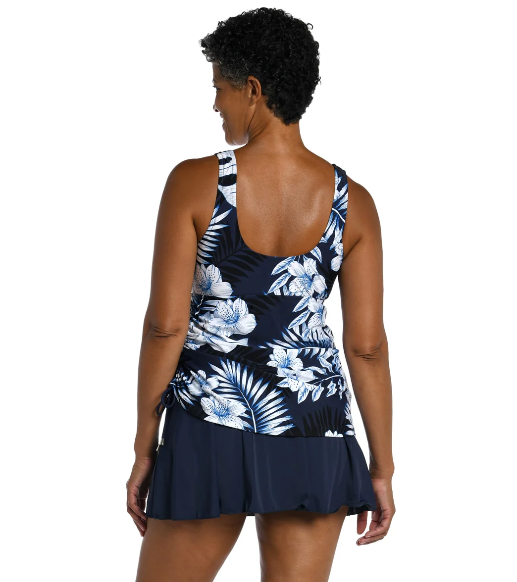 Maxine Women's Moonlight Tropics Tank Swim Dress - Image 3