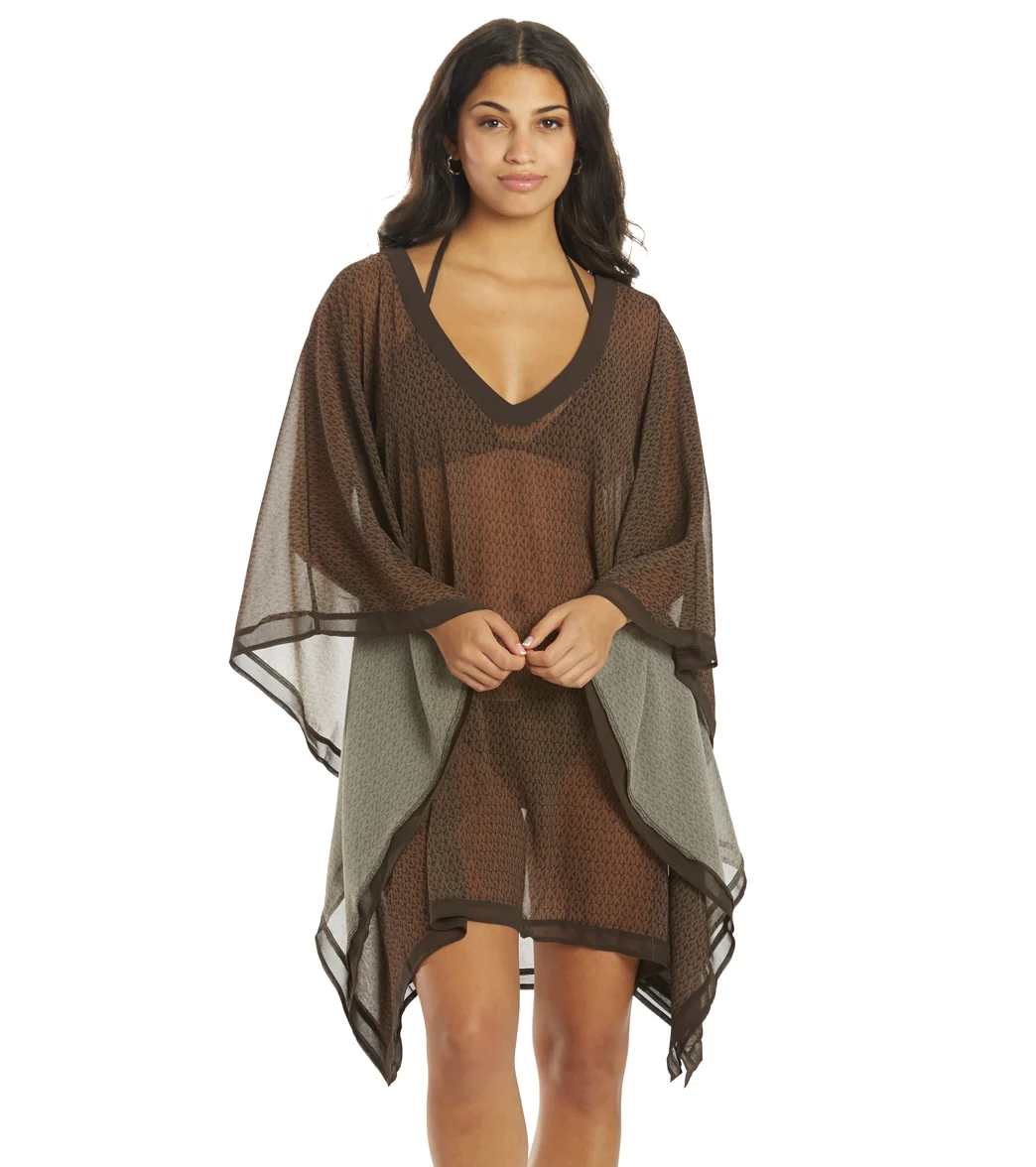 Michael Kors Women's Signature Logo Caftan Cover Up - Image 6