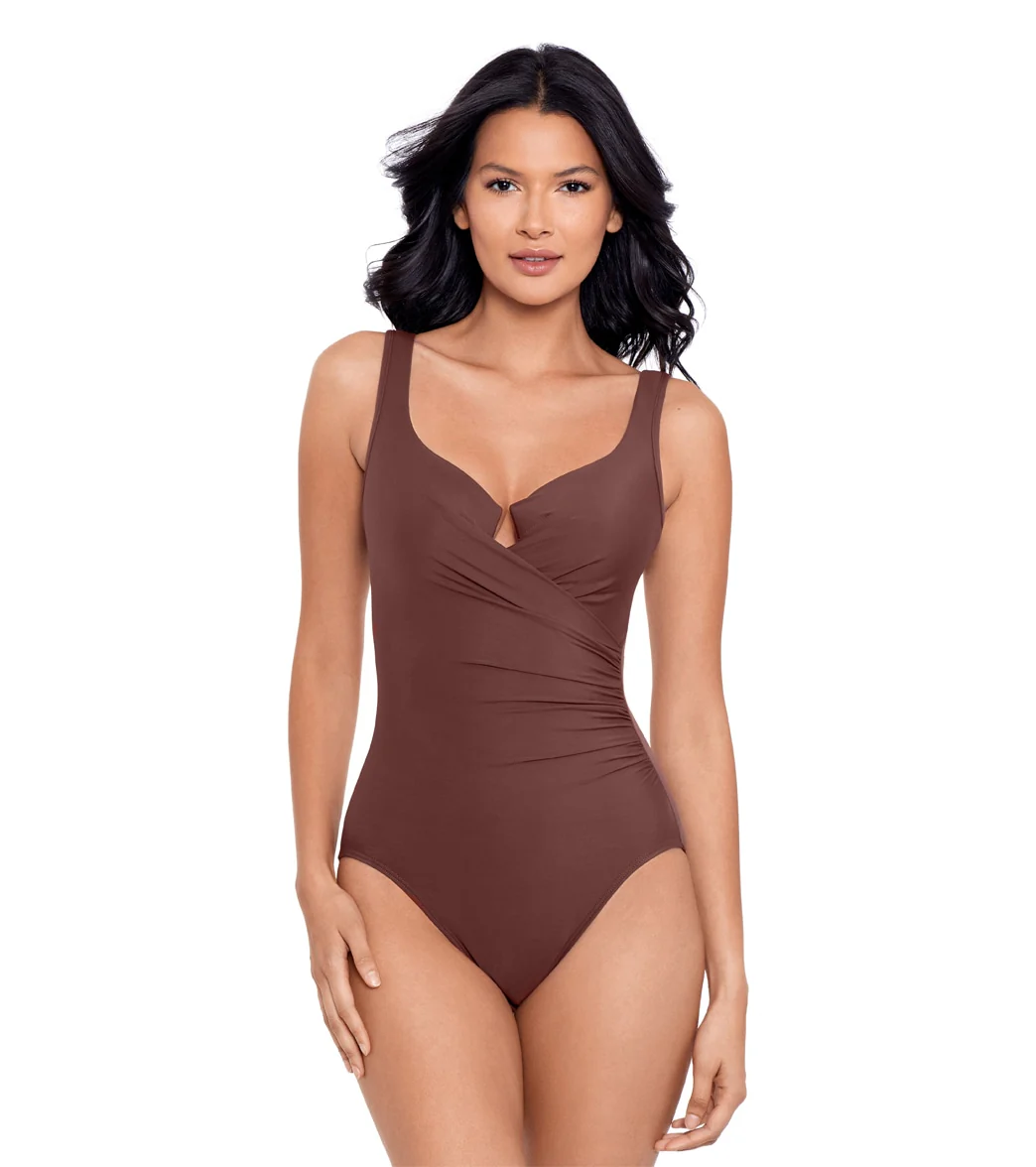 Miraclesuit Women's Must Have Escape Underwire One Piece Swimsuit - Image 22