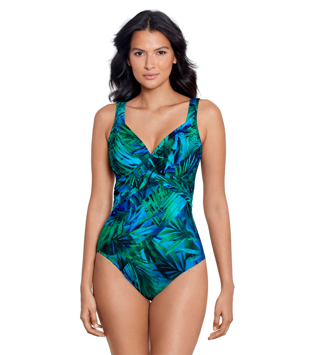 Miraclesuit Women's Palm Reeder Revele One Piece Swimsuit - Image 6