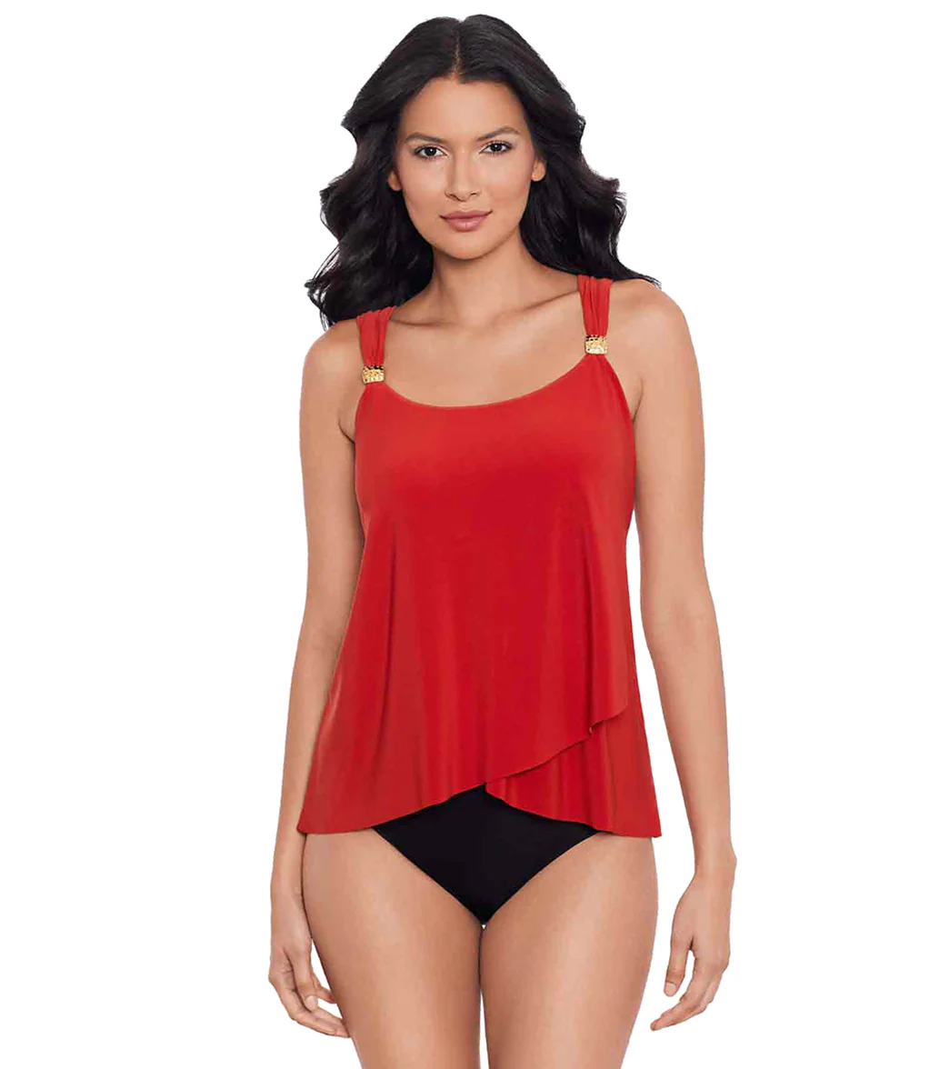 Miraclesuit Women's Razzle Dazzle Underwire Tankini Top - Image 29
