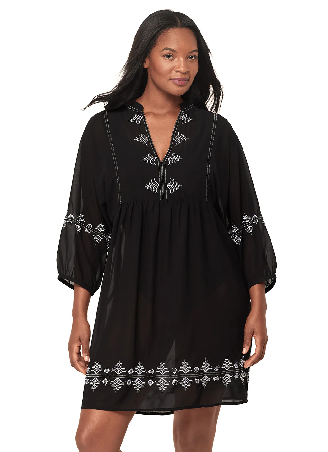 Miraclesuit Women's Solid Beach Dress Cover Up