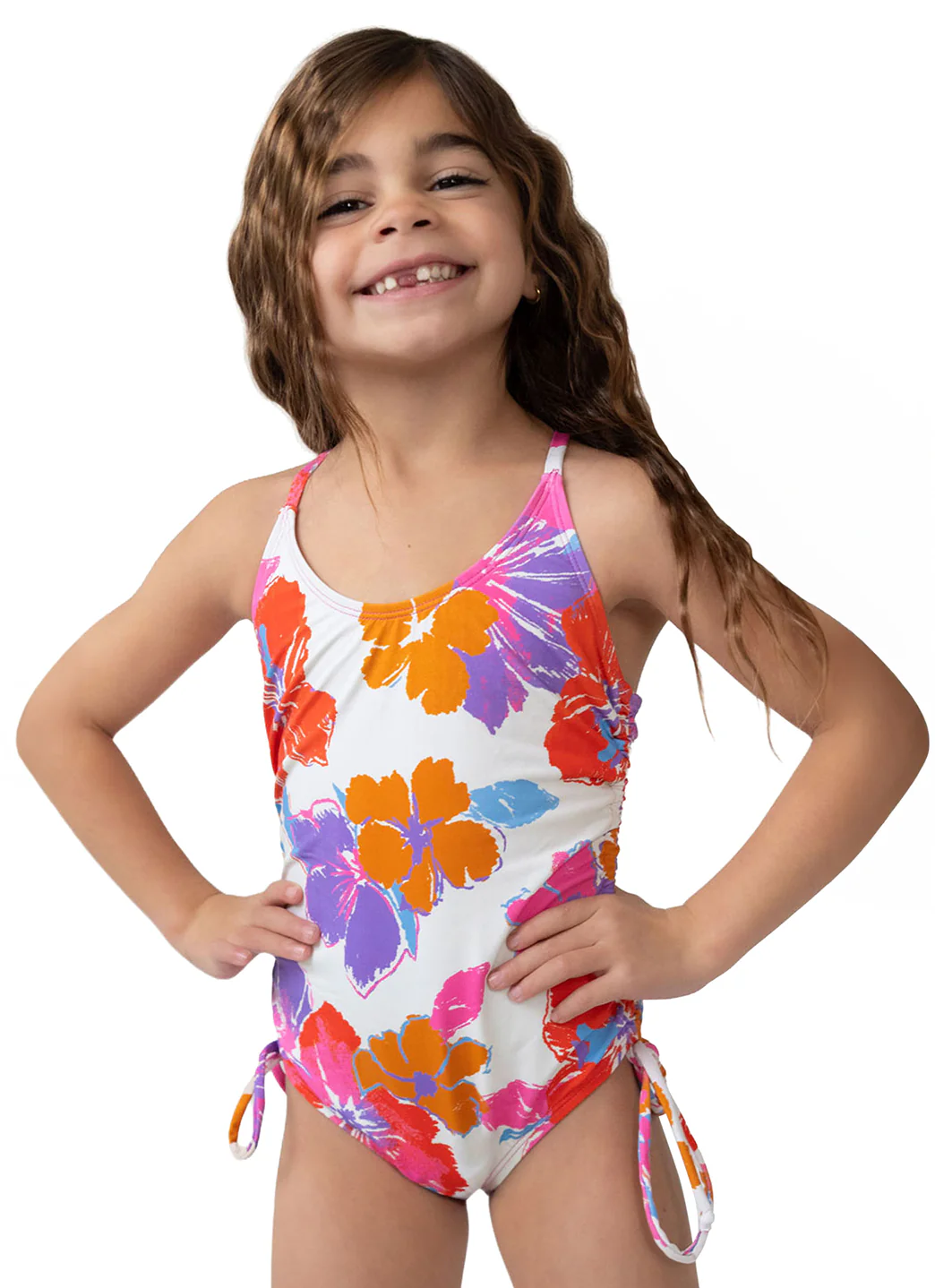 Nani Girls' Minis Sundara Tie One Piece Swimsuit (Little Kid, Big Kid) - Image 2