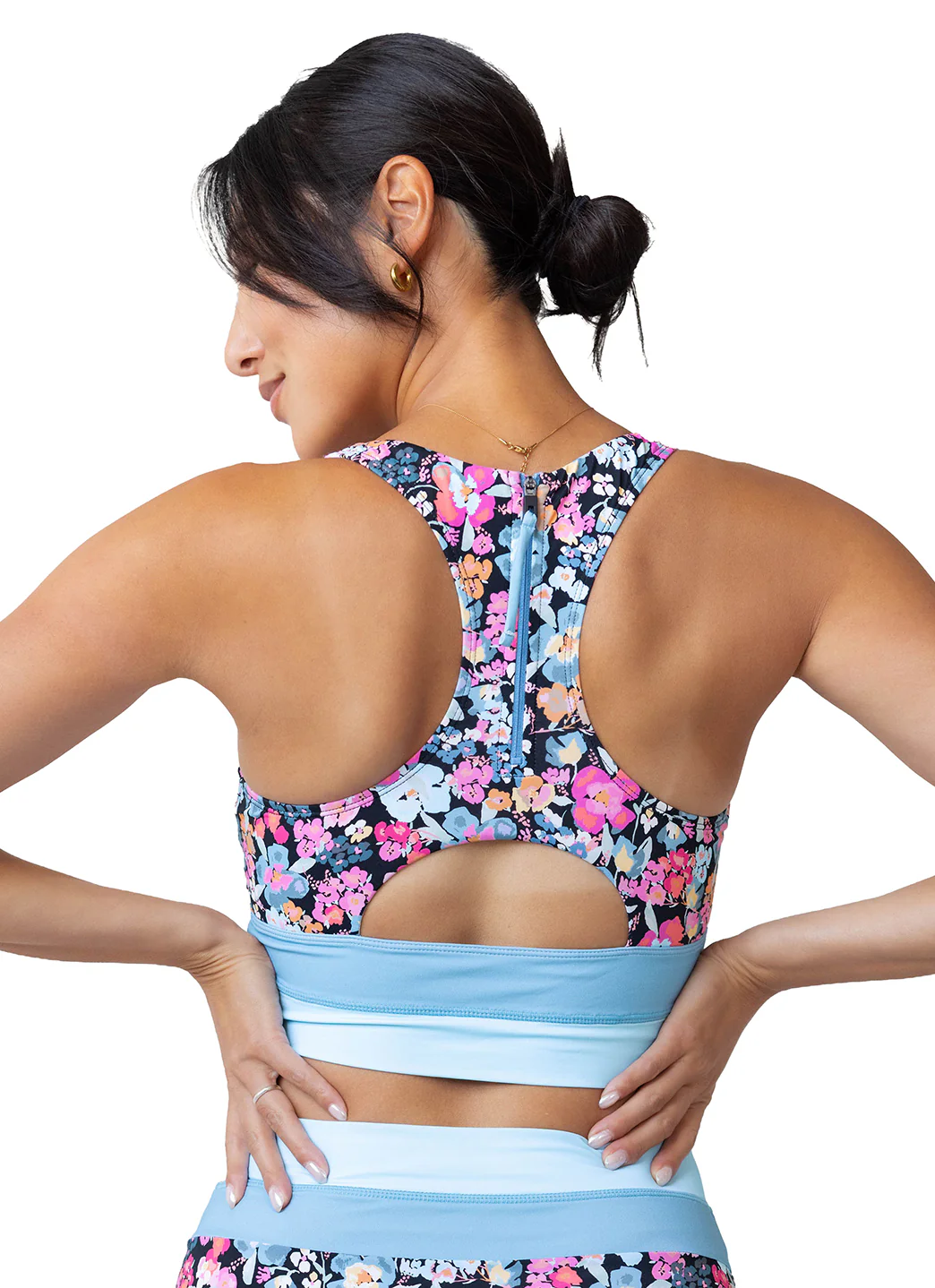Nani Women's Odyssey Cut Back Crop Bikini Top - Image 3