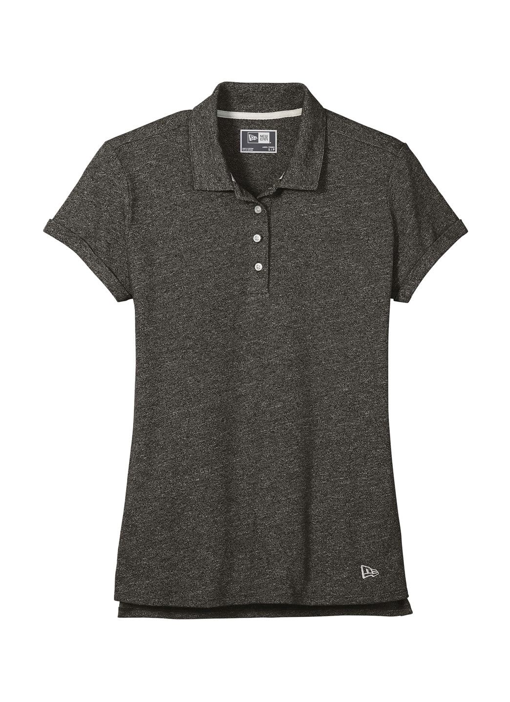 New Era Ladies Slub Twist Polo - Image 3
