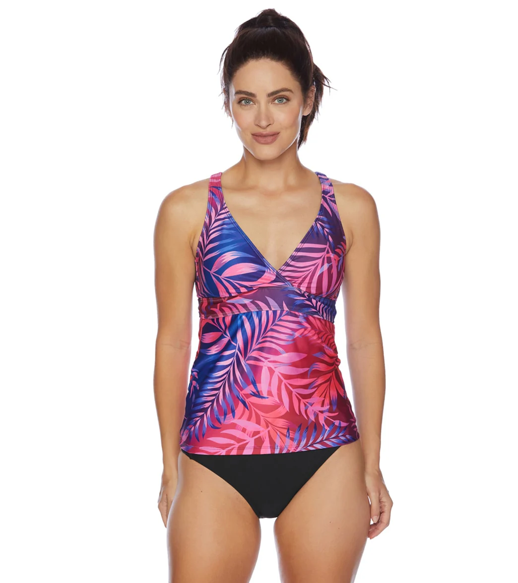 Next by Athena Women's Coco Tulum Lunge S/C Sport Tankini Top (D Cup) - Image 7