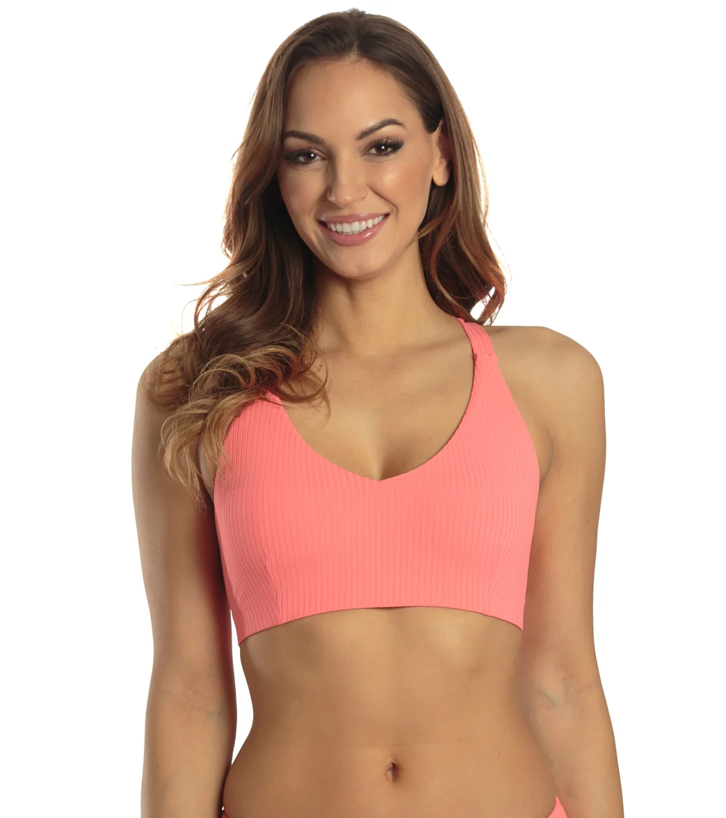 Next by Athena Women's Groove Longline Bikini Top - Image 8