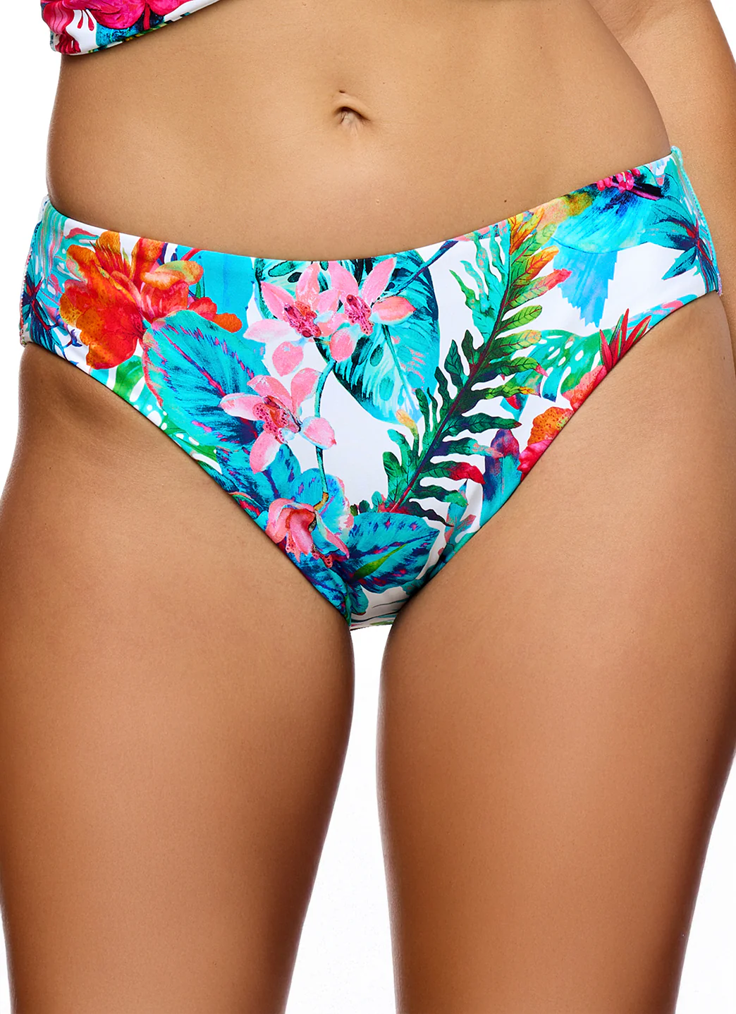 Next by Athena Women's Shoreside Botanik Midrise Retro Bikini Bottom - Image 2