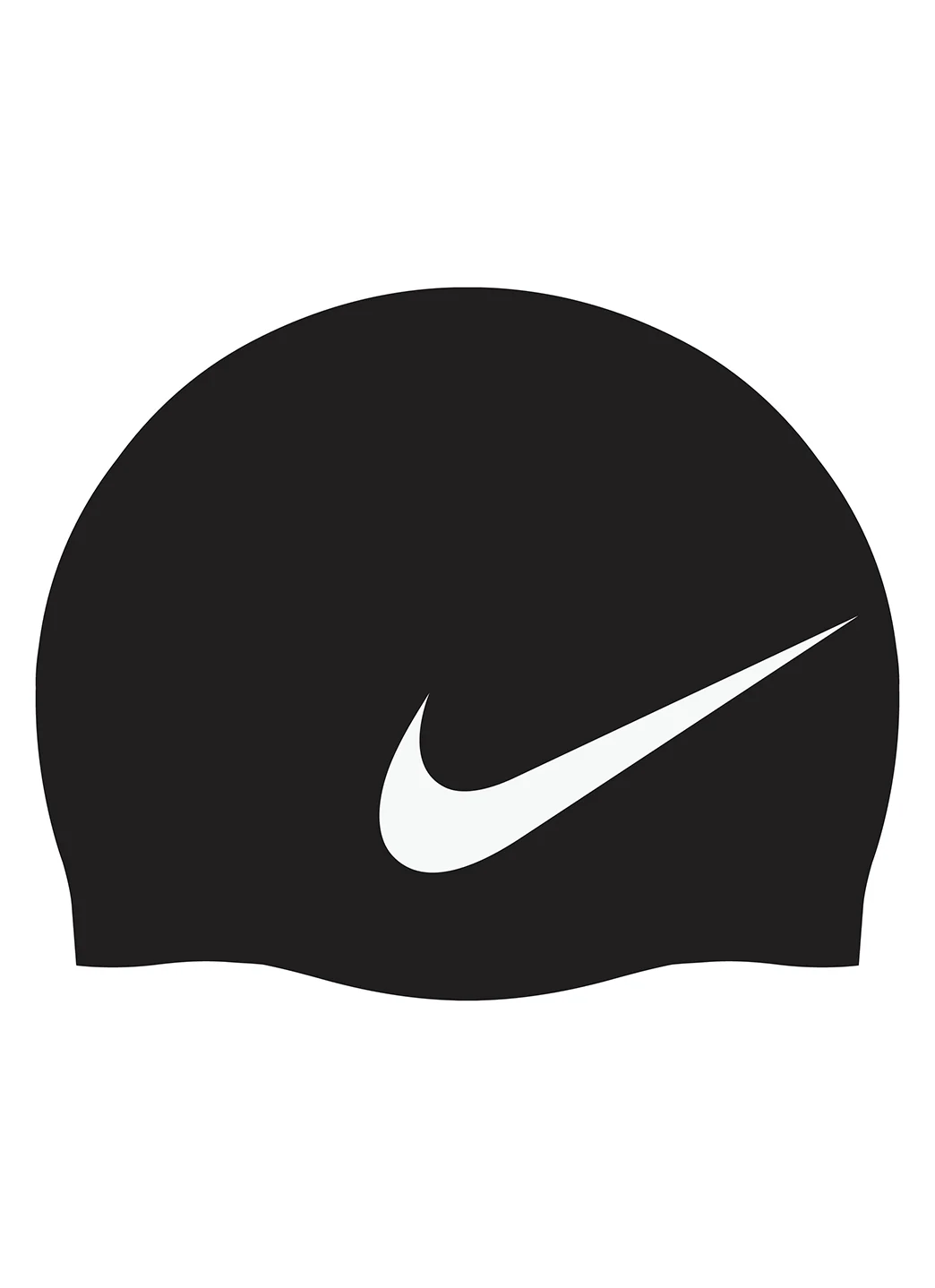 Nike Big Swoosh Silicone Training Swim Cap