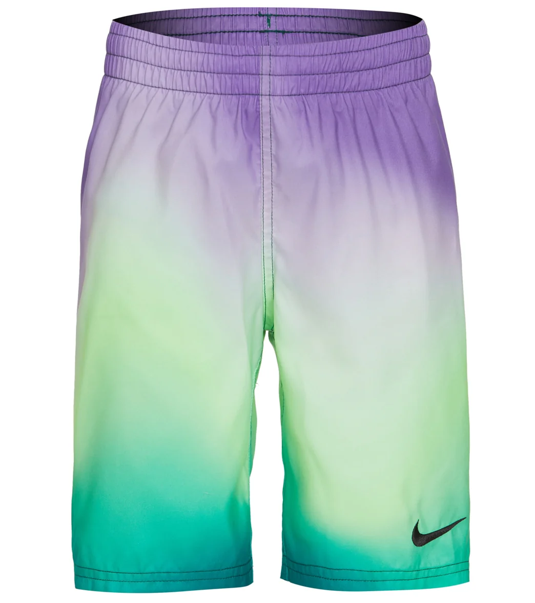 Nike Boys' Aurora Borealis Packable Swim Trunks - Image 8
