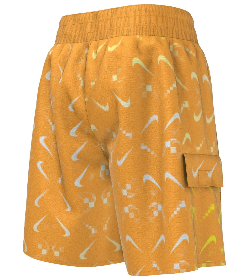 Nike Boys Digi Swoosh Ombre Cargo Shorts (Big Kid) - Image 3