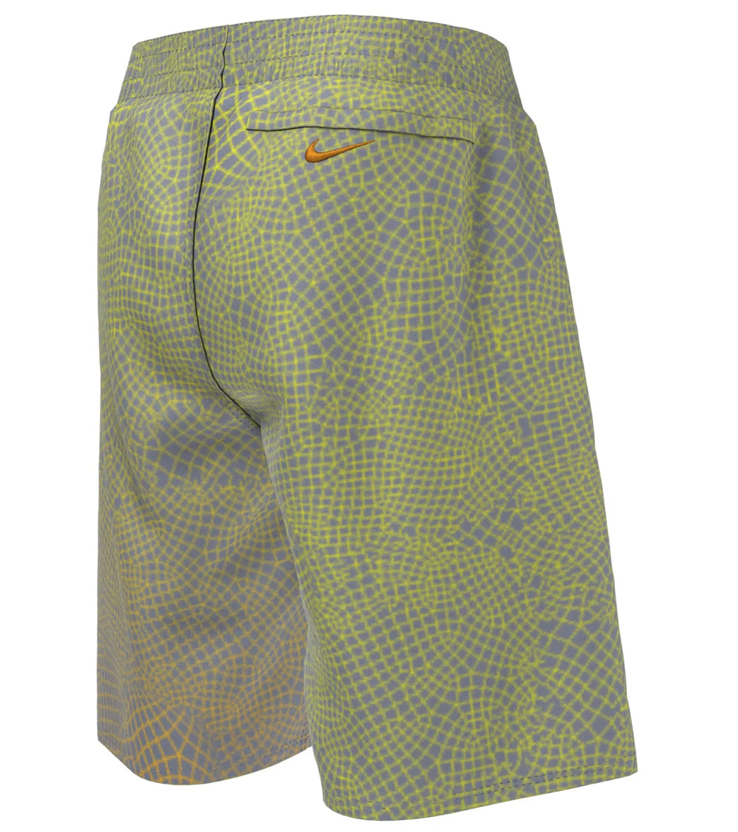 Nike Boys' Grid Swoosh Swim Trunks (Big Kid) - Image 13