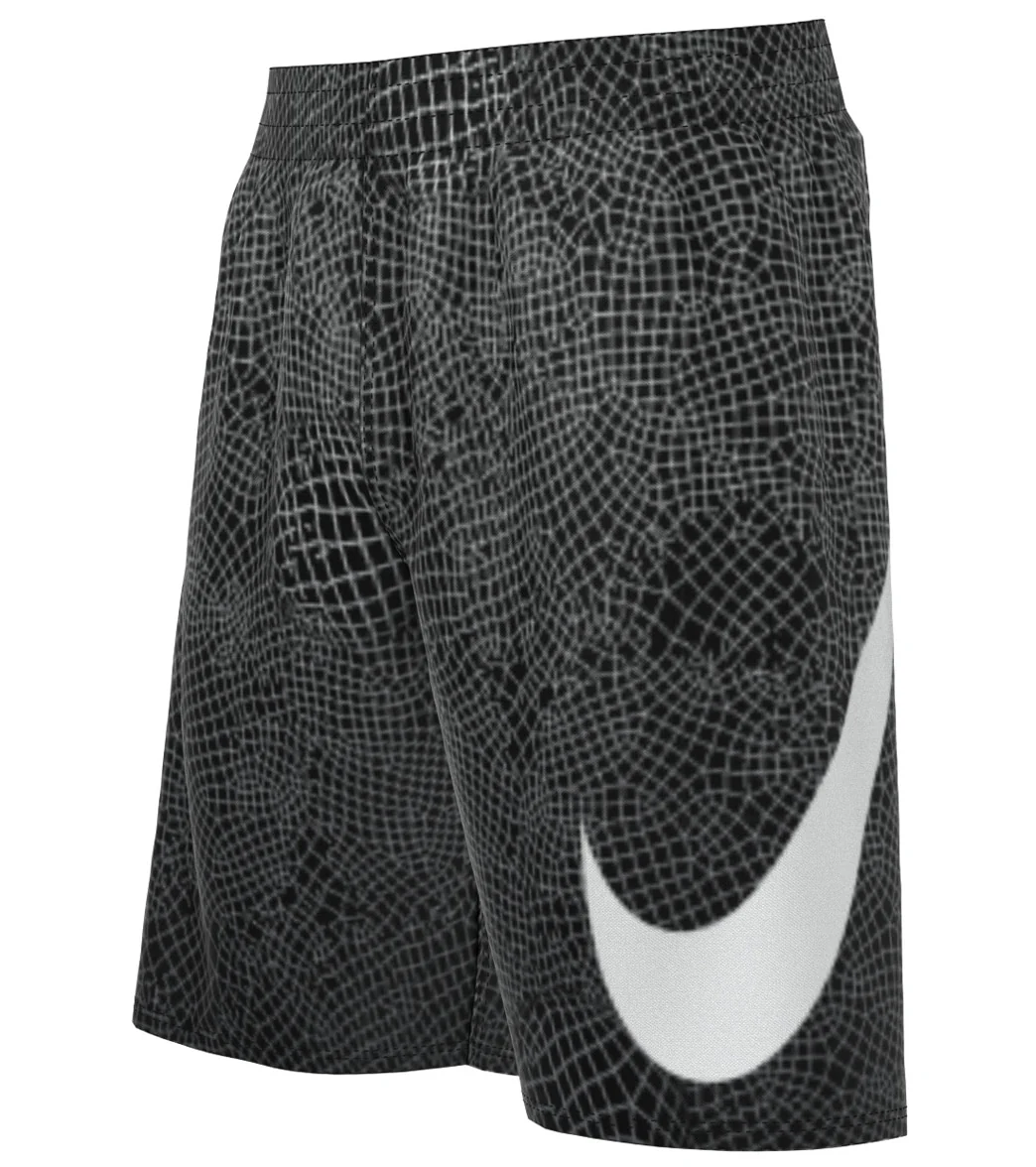 Nike Boys' Grid Swoosh Swim Trunks (Big Kid) - Image 25