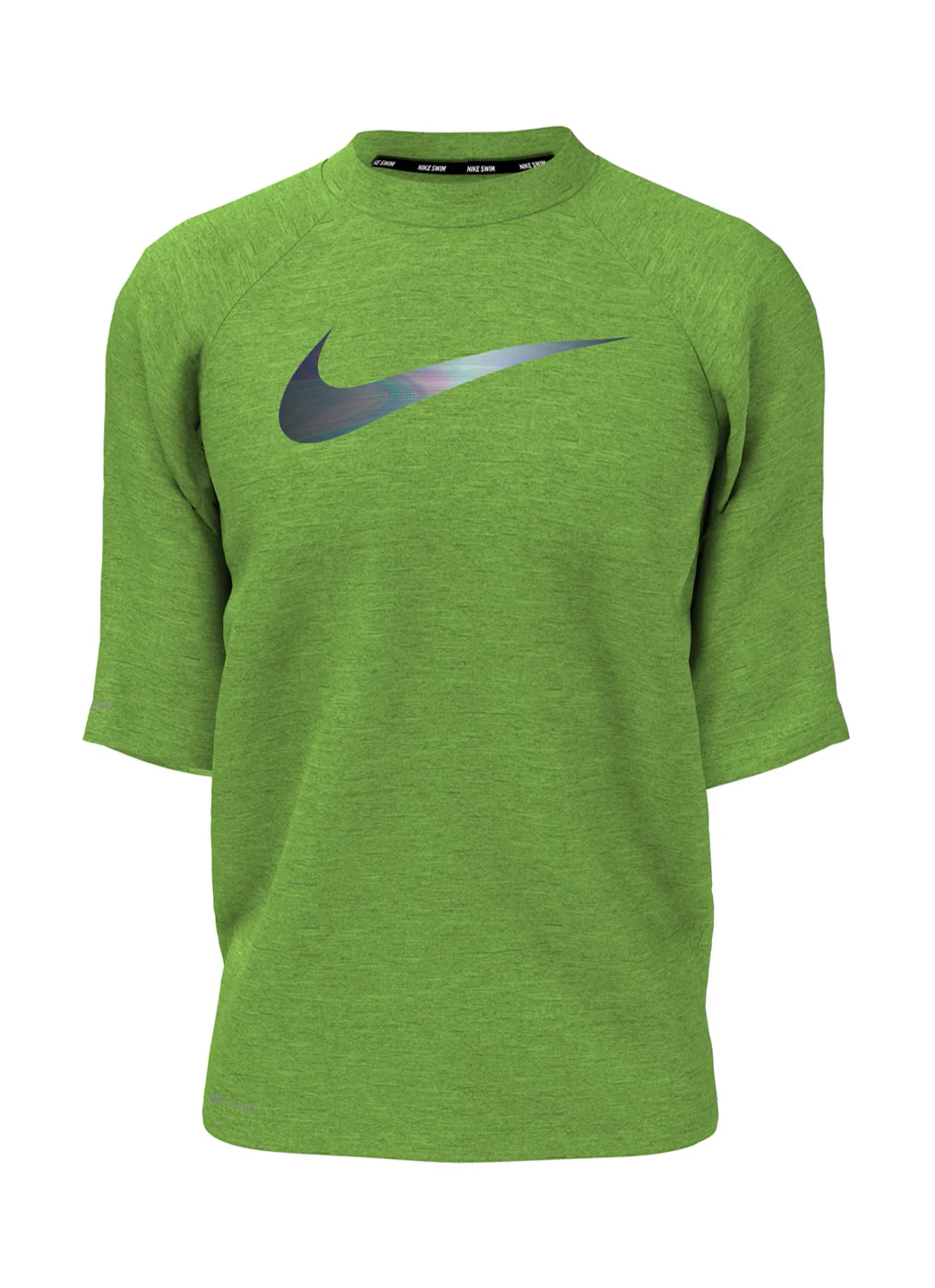 Nike Boys' Heather Short Sleeve Hydro Rashguard (Big Kid) - Image 9
