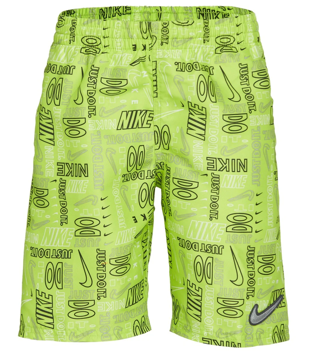 Nike Boys' Logo Mash-Up 17" Volley Short (Big Kid)