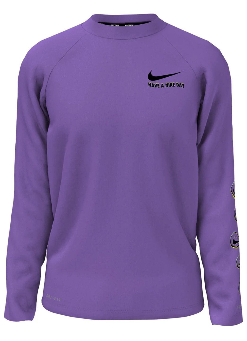 Nike Boys' Solid Hydro Long Sleeve Rashguard (Big Kid) - Image 21