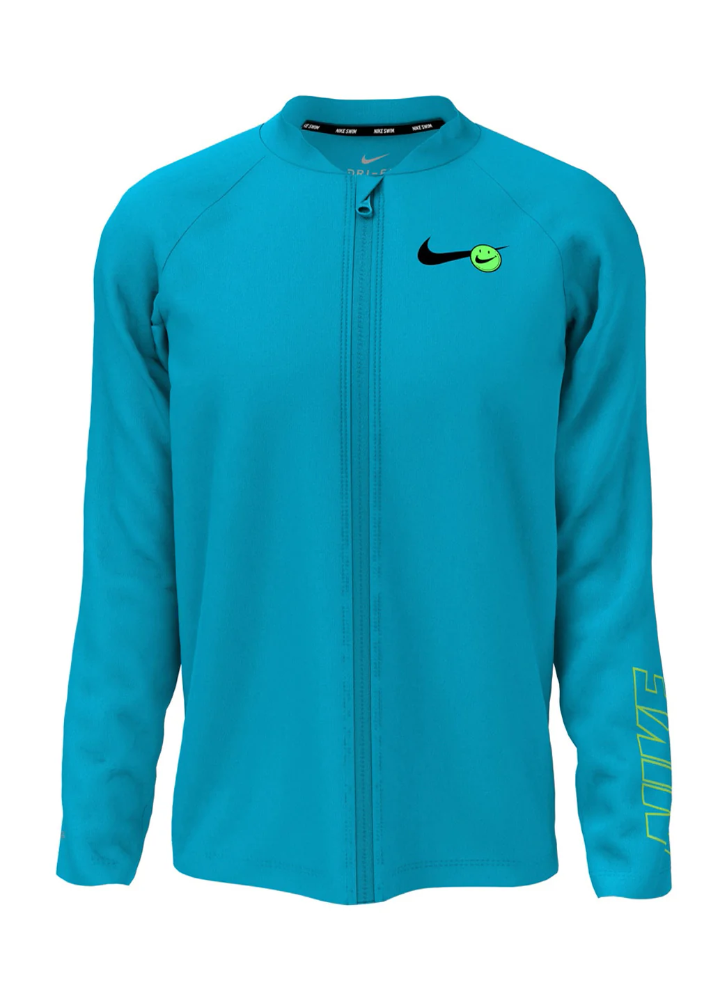 Nike Boys' Solid Hydro Long Sleeve Rashguard (Big Kid) - Image 6