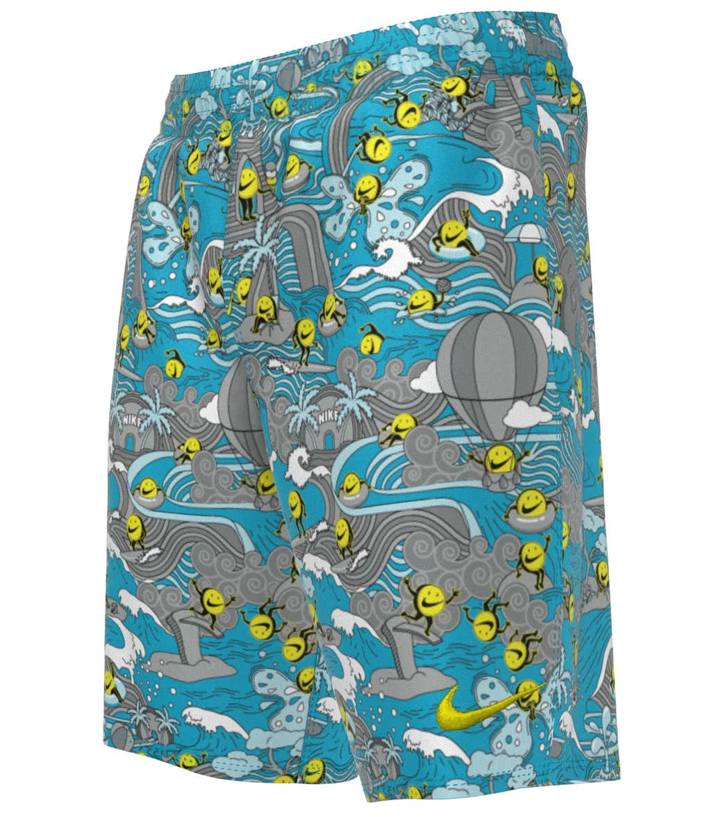 Nike Boys' Tie Dye Swoosh Swim Trunks (Big Kid) - Image 23