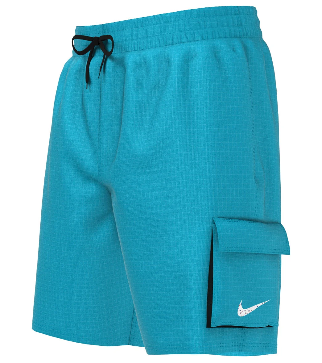 Nike Boys' Voyage Cargo Swim Trunks (Big Kid) - Image 21