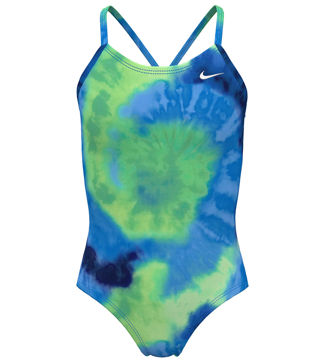 Nike Girls' Crossback One Piece Swimsuit (Big Kid) - Image 3