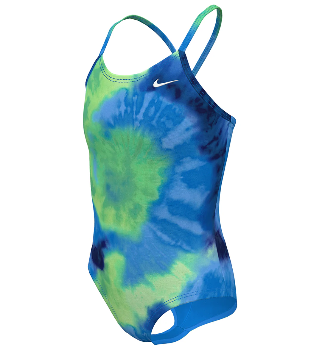 Nike Girls' Crossback One Piece Swimsuit (Big Kid) - Image 4