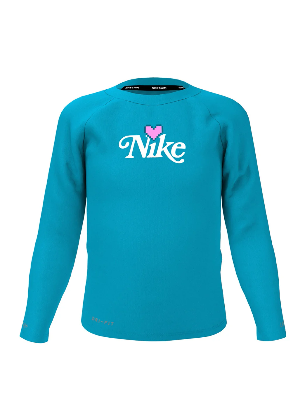 Nike Girls' Digi Heart Long Sleeve Rashguard (Little Kid) - Image 15