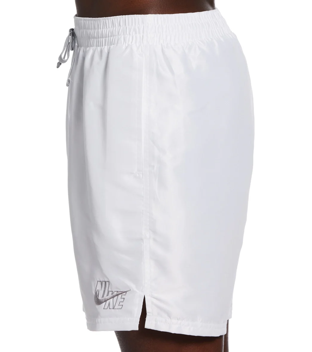 Nike Men's 18" Essential Logo Lap Swim Trunks - Image 5
