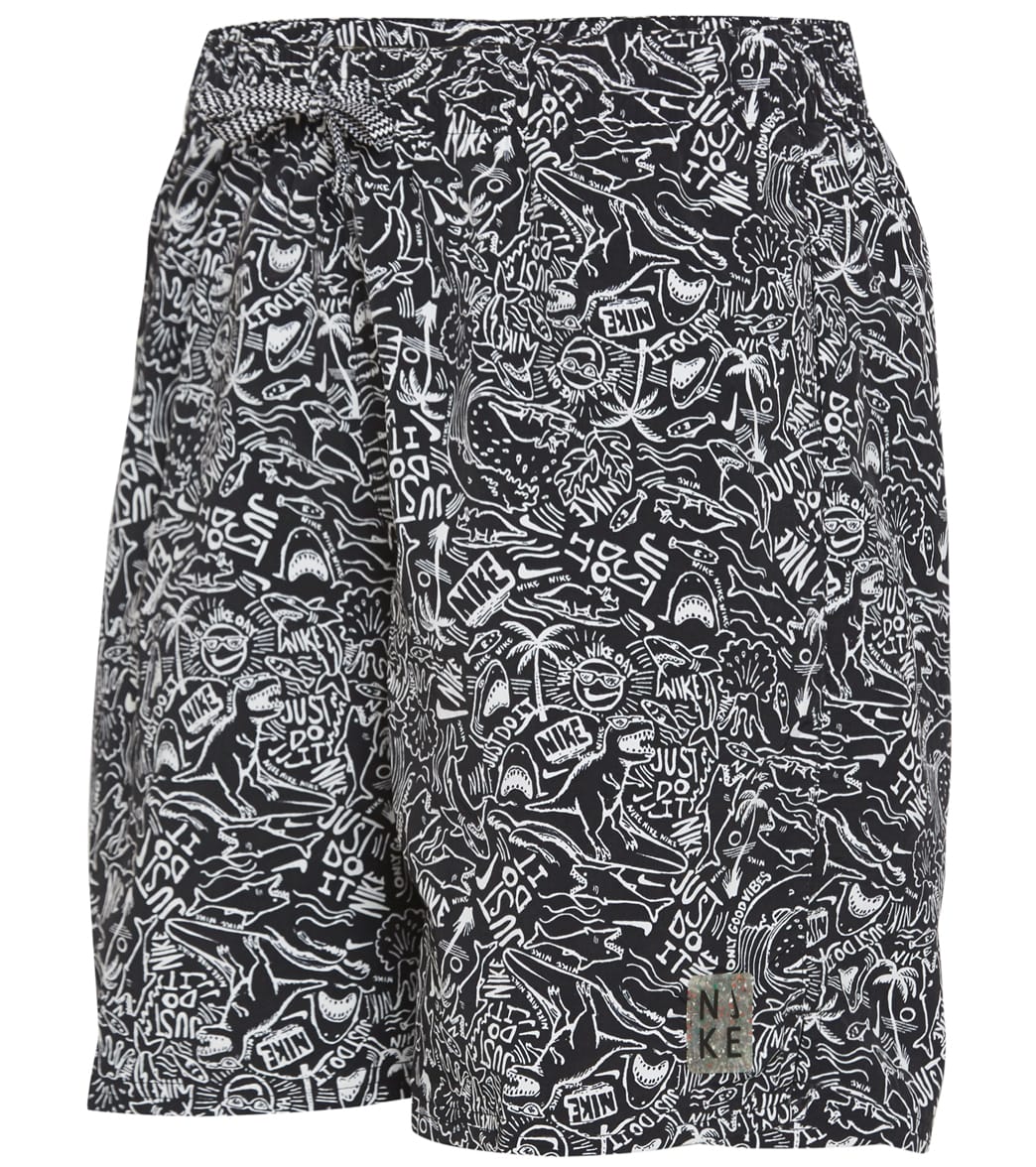 Nike Men's 18" Shark Swim Trunks - Image 15