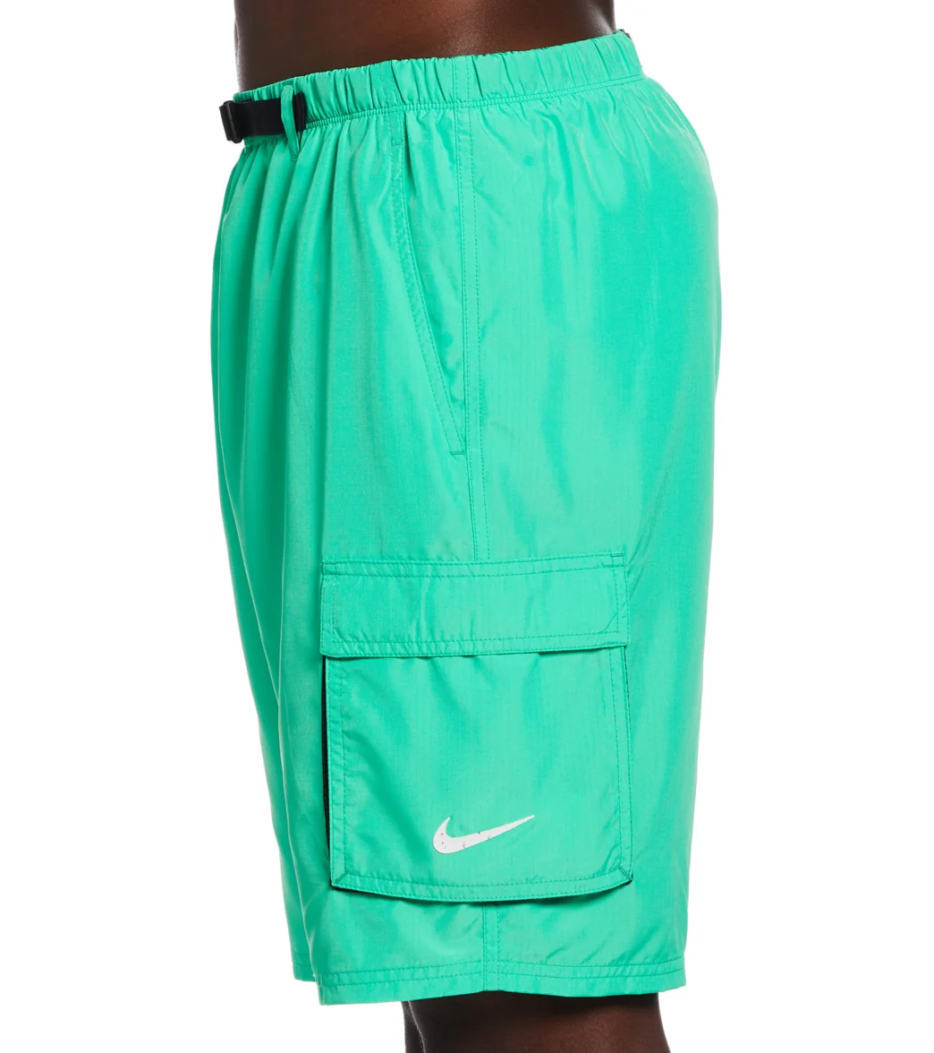 Nike Men's 20" Belted Packable Swim Trunks - Image 13