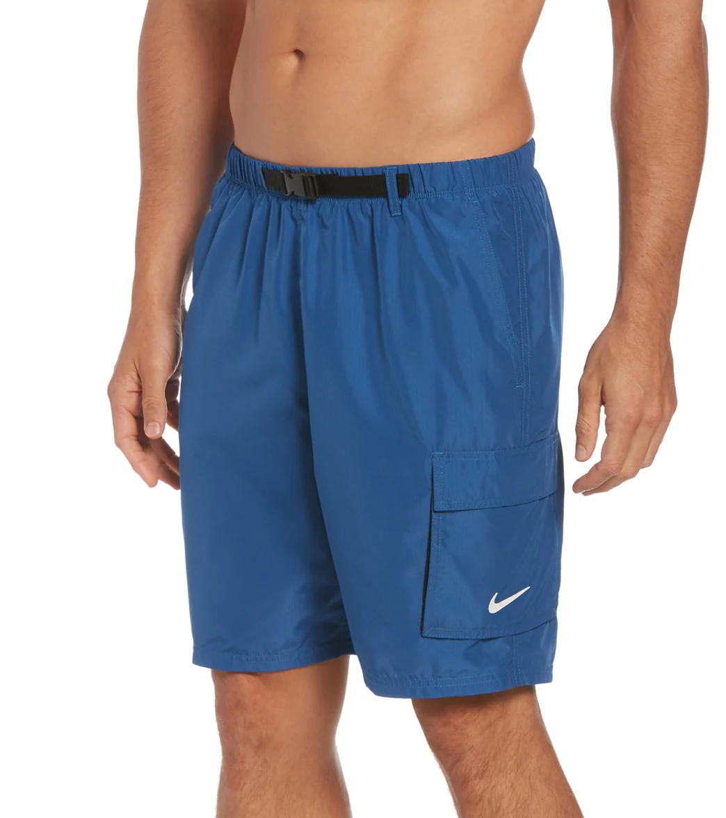 Nike Men's 20" Belted Packable Swim Trunks - Image 50
