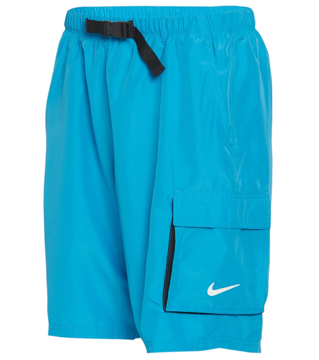 Nike Men's 20" Belted Packable Swim Trunks - Image 66