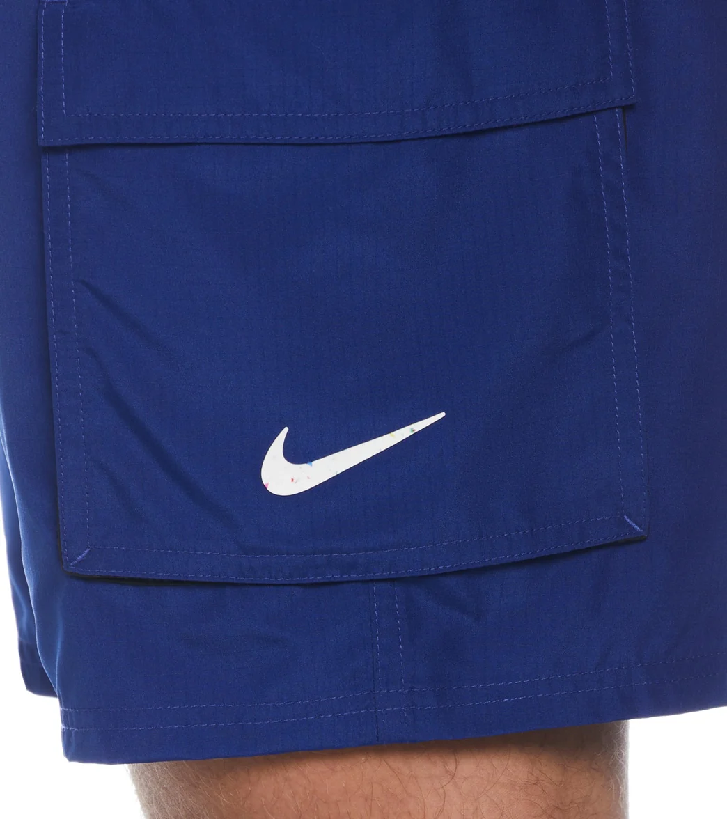 Nike Men's 20" Belted Packable Swim Trunks - Image 7