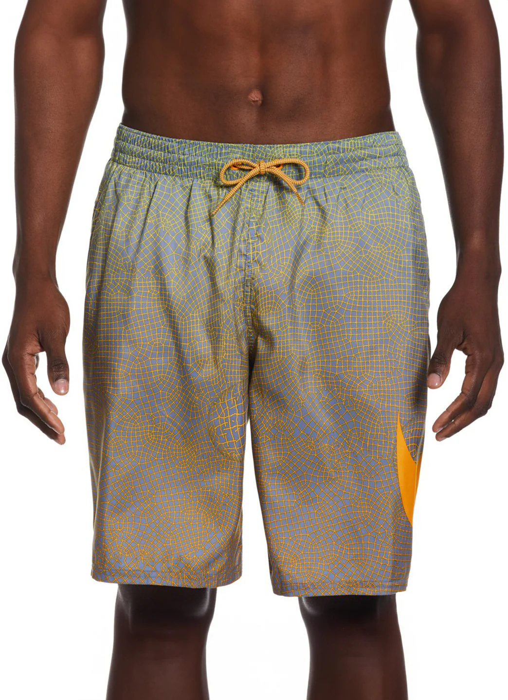 Nike Men's 20" Grid Swoosh Breaker Swim Trunks
