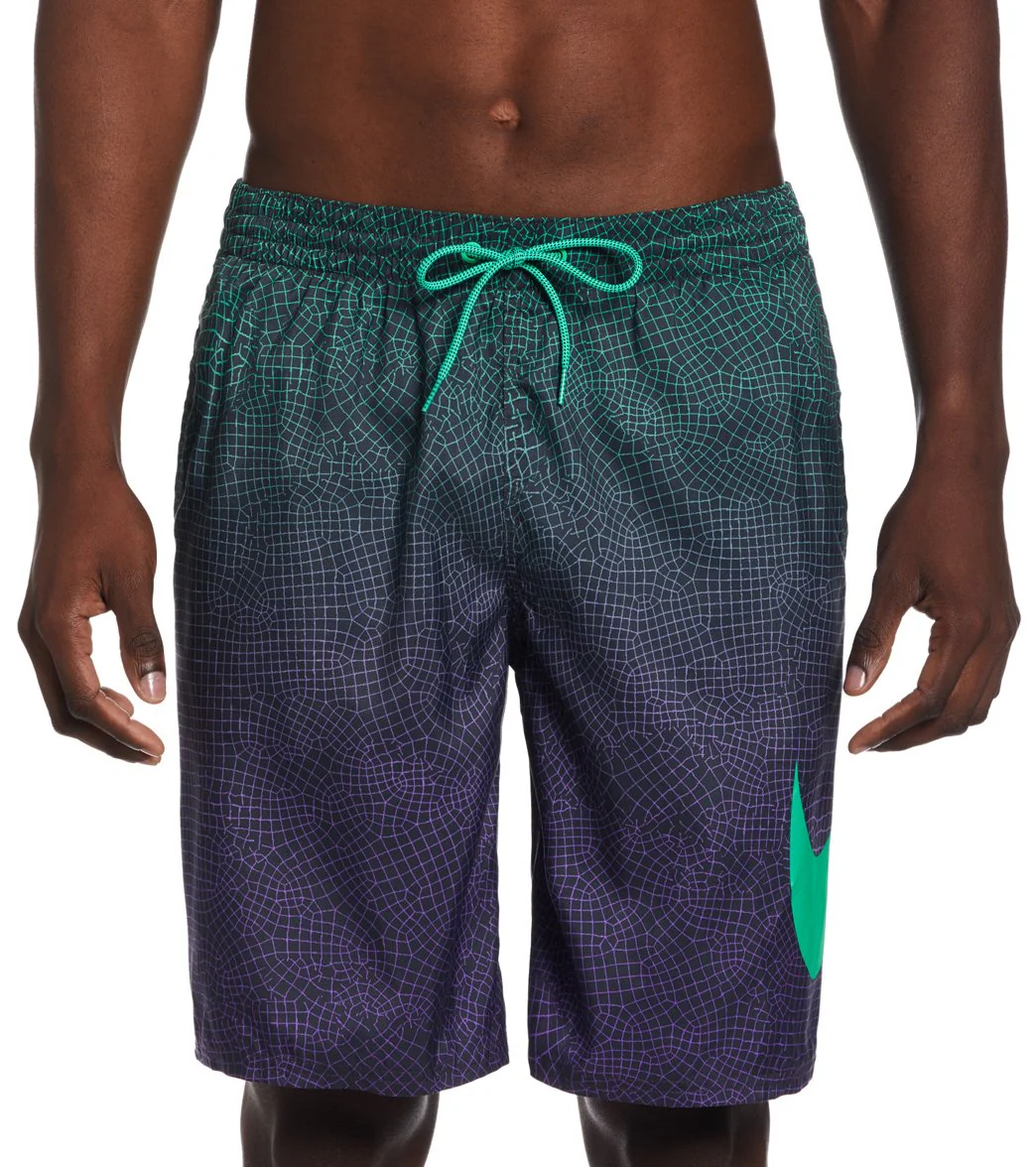 Nike Men's 20" Grid Swoosh Breaker Swim Trunks - Image 15