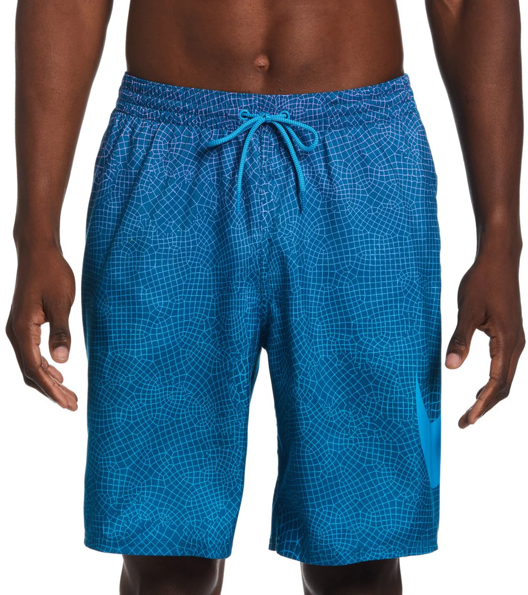 Nike Men's 20" Grid Swoosh Breaker Swim Trunks - Image 21