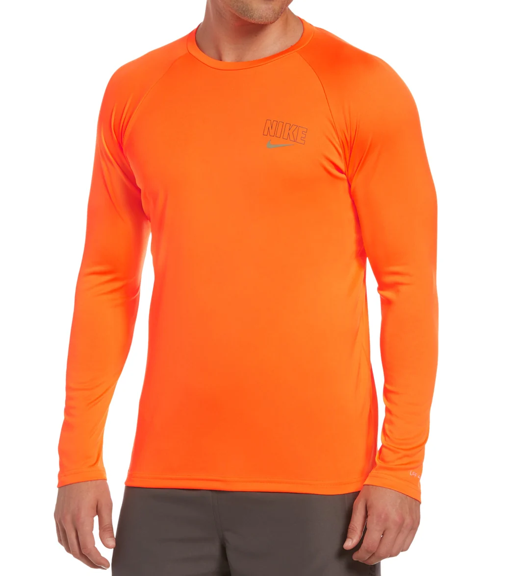 Nike Men's Block Logo Long Sleeve Hydroguard - Image 6
