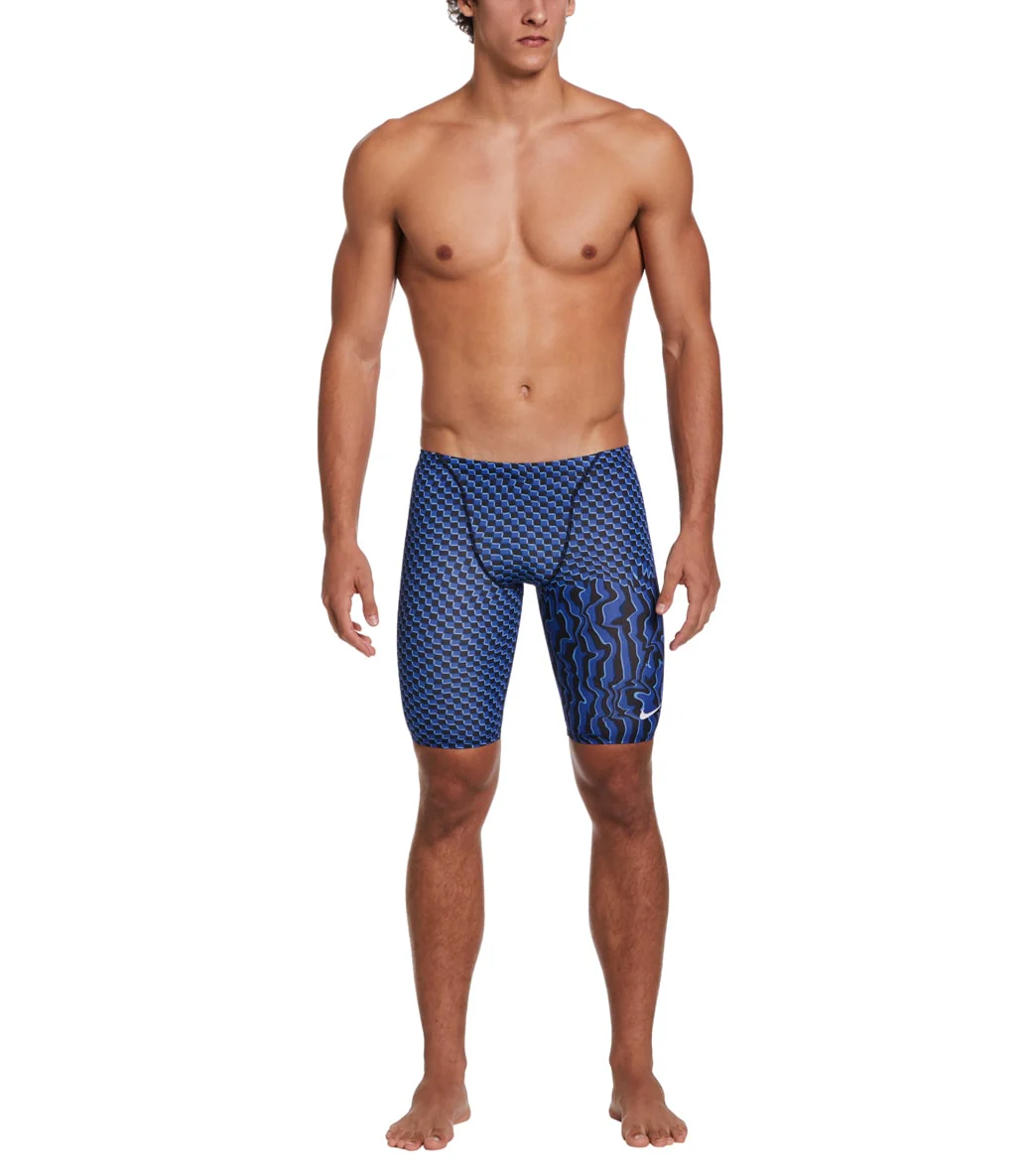 Nike Men's Drippy Check Jammer Swimsuit - Image 14