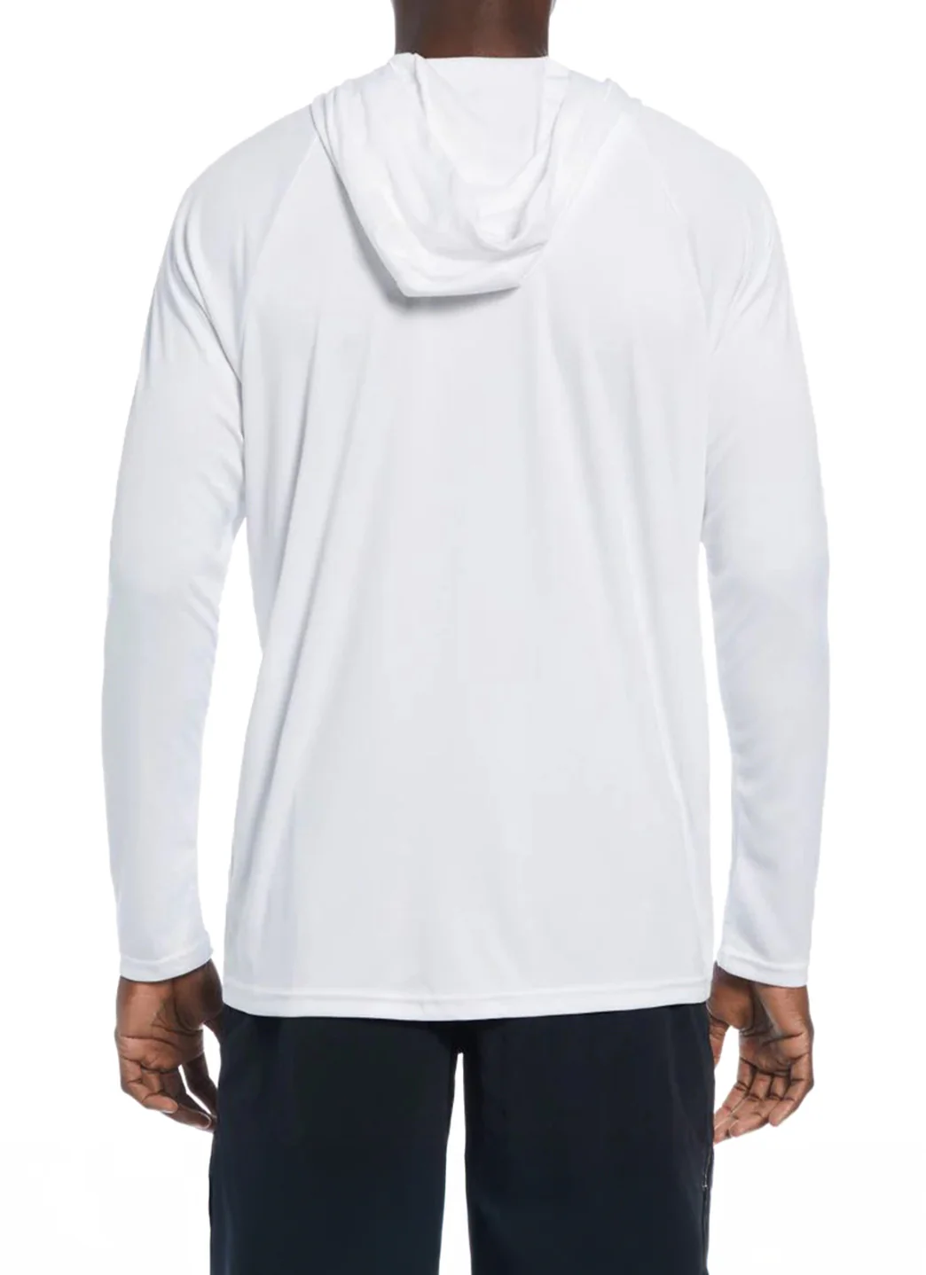 Nike Men's Essential Long Sleeve Hooded Hydroguard Swim Shirt - Image 29
