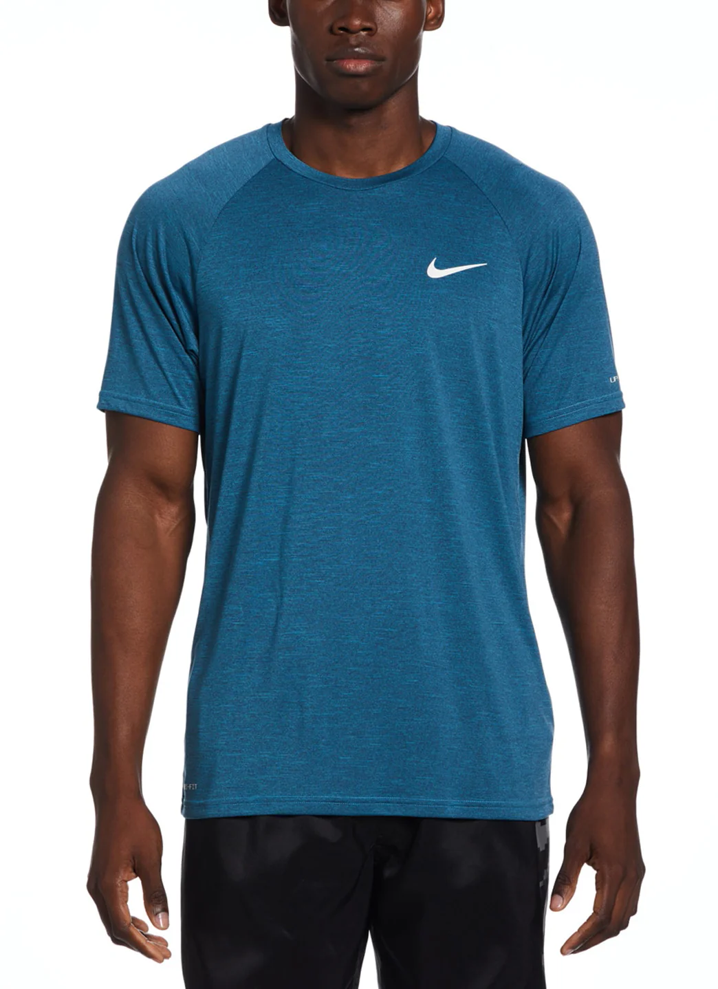 Nike Men's Heather Short Sleeve Hydroguard - Image 19