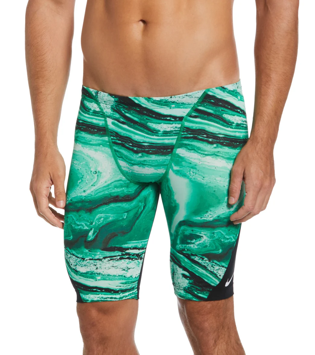 Nike Men's HydraStrong Crystal Wave Jammer Swimsuit - Image 2