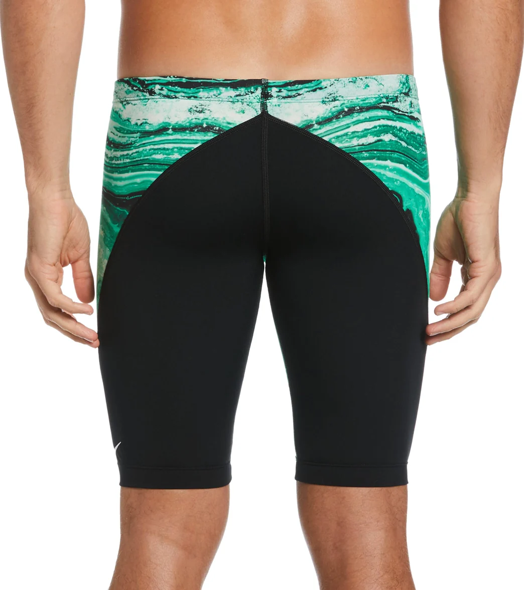 Nike Men's HydraStrong Crystal Wave Jammer Swimsuit - Image 4