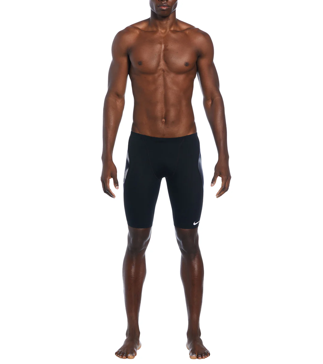 Nike Men's Hydrastrong Digi Haze Jammer Swimsuit - Image 30