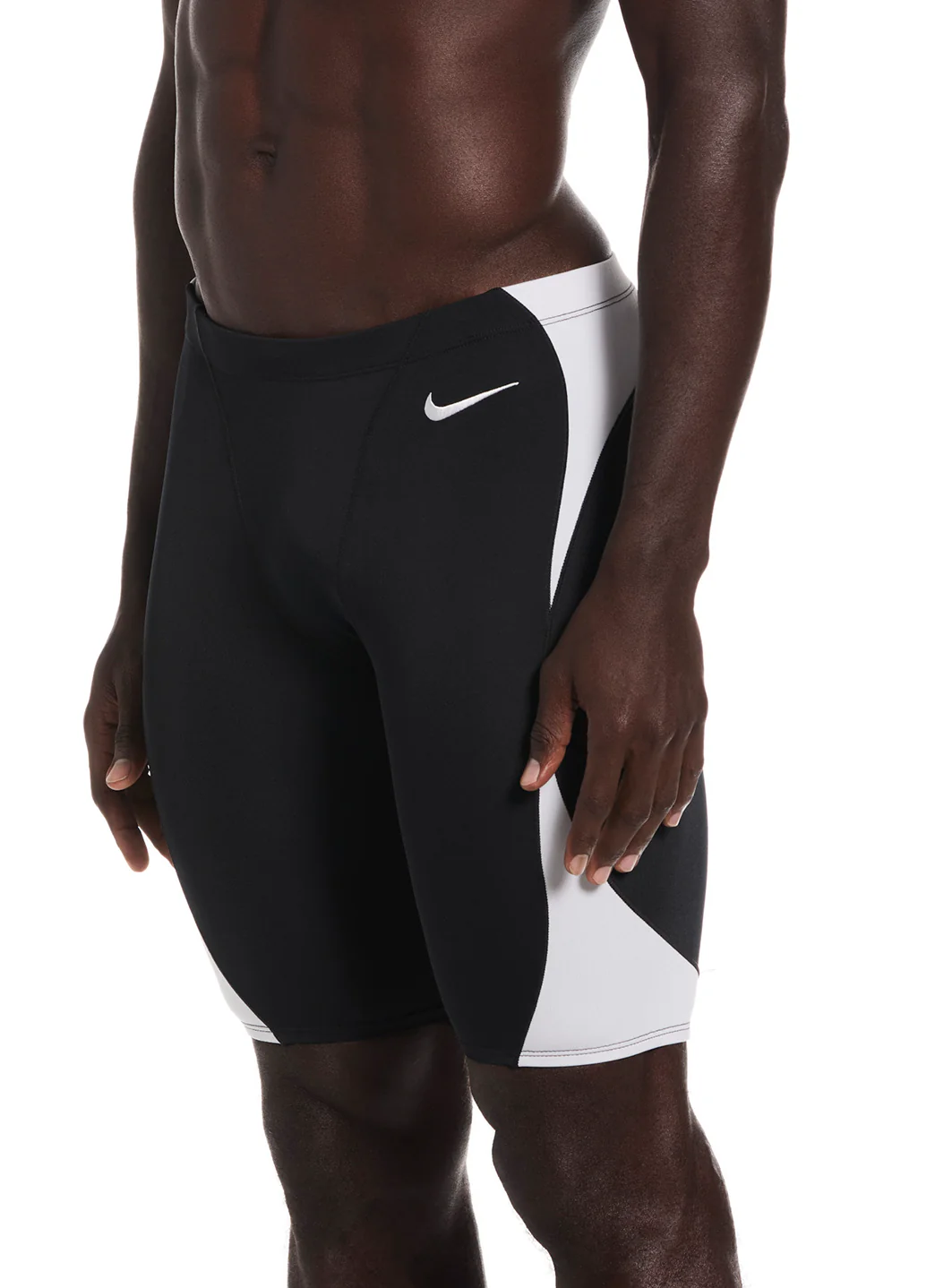 Nike Men's Hydrastrong Fly Colorblock Jammer Swimsuit - Image 2