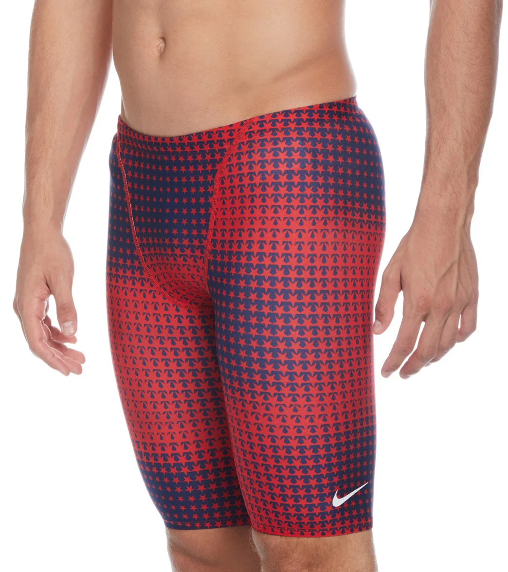Nike Men's HydraStrong Multi Print Jammer Swimsuit - Image 18