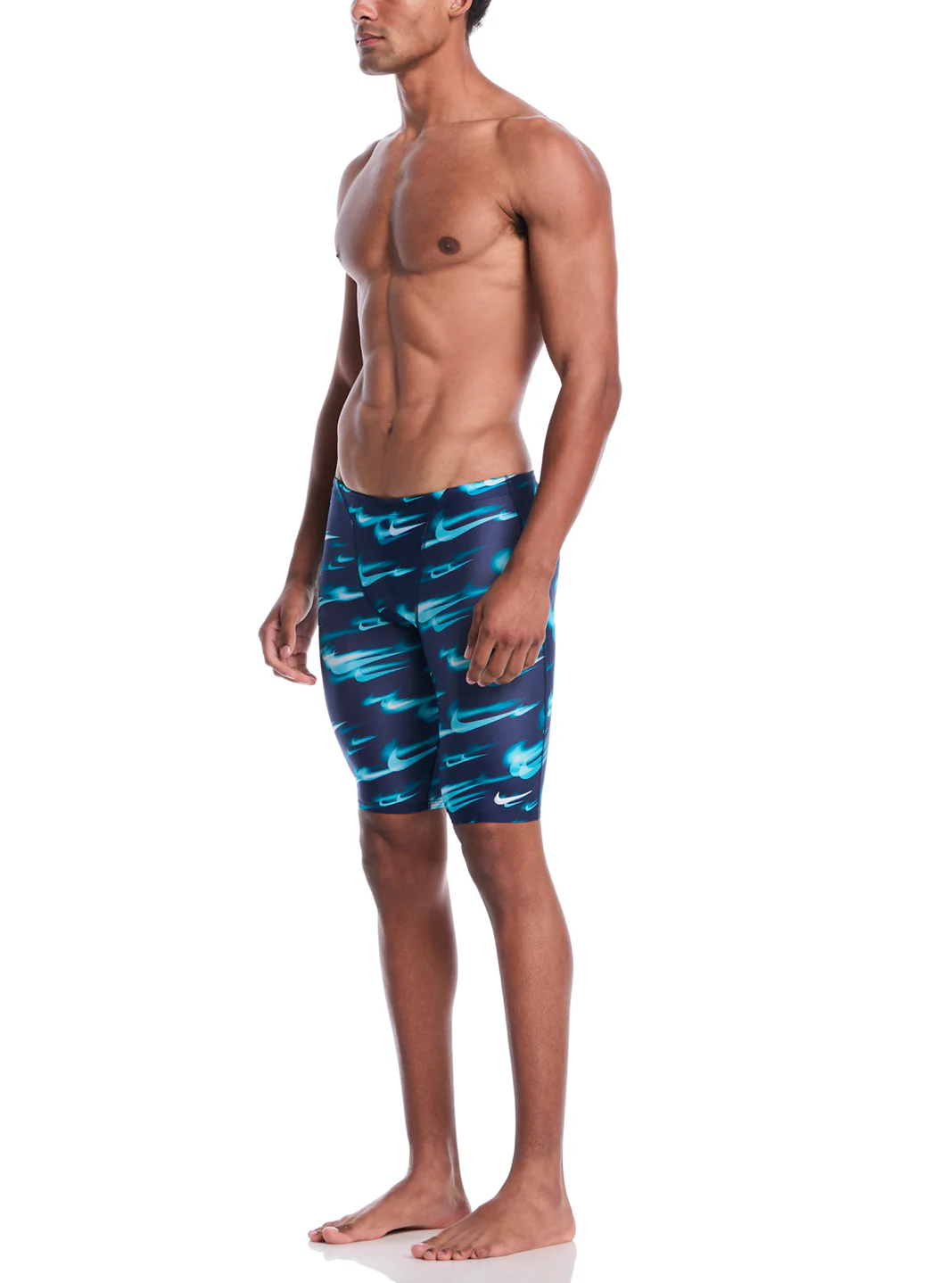 Nike Men's Hydrastrong Multi Print Jammer Swimsuit - Image 12