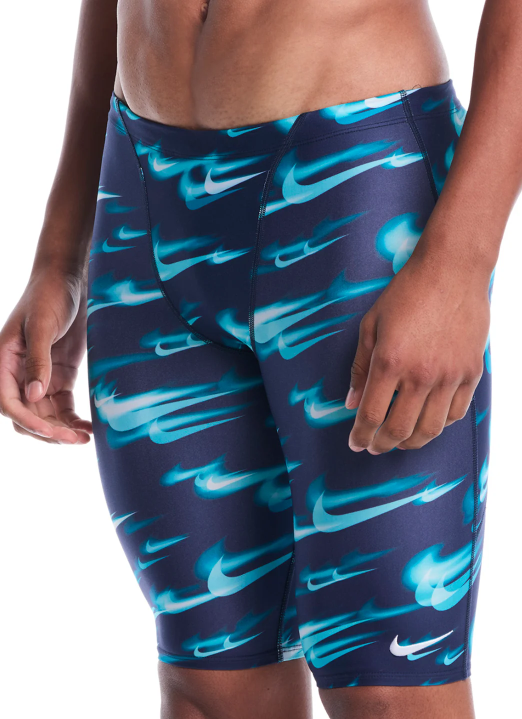 Nike Men's Hydrastrong Multi Print Jammer Swimsuit - Image 9