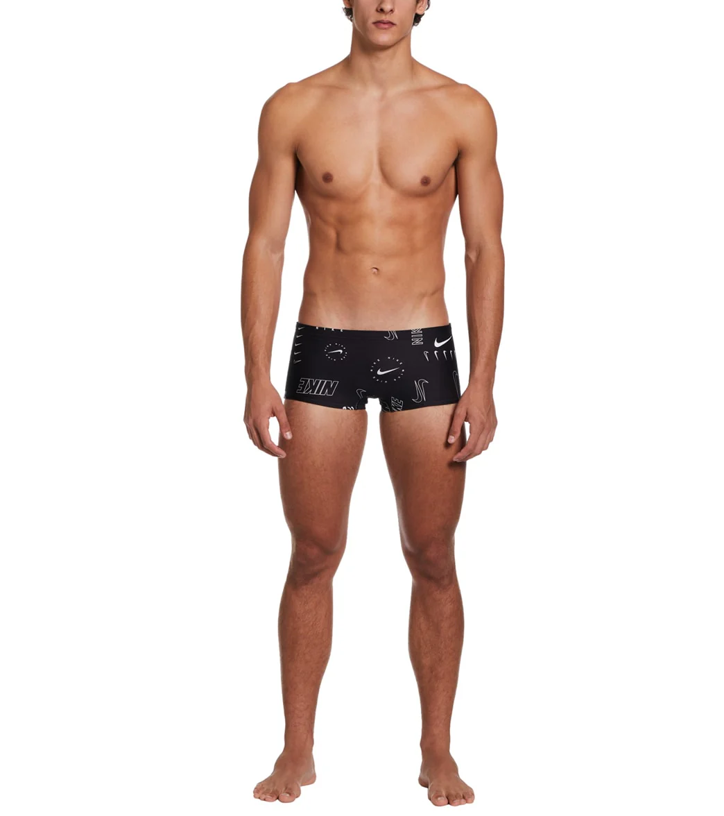 Nike Men's HydraStrong Multi Print Square Leg Swimsuit - Image 34